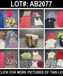 pallets of clothes