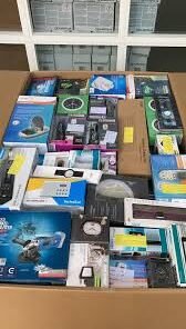 pallet of electronics